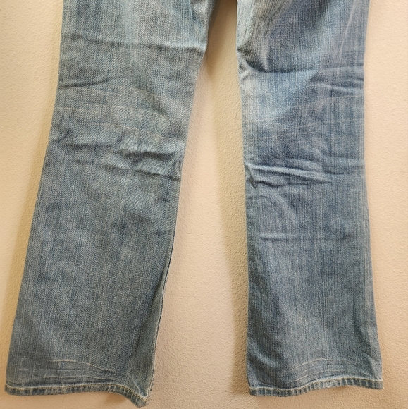 Vintage Y2K Ezra‎ Fitch Abercrombie Jeans Women's Blue Denim Light Wash Size 30 - Picture 7 of 11